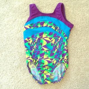Colorful Gymnastics Leotard